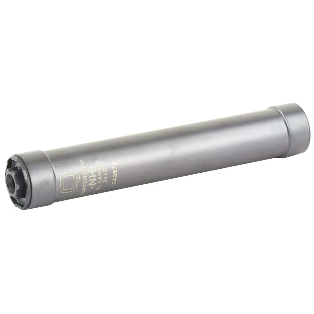 Q El Camino 22LR Suppressor Titanium Black