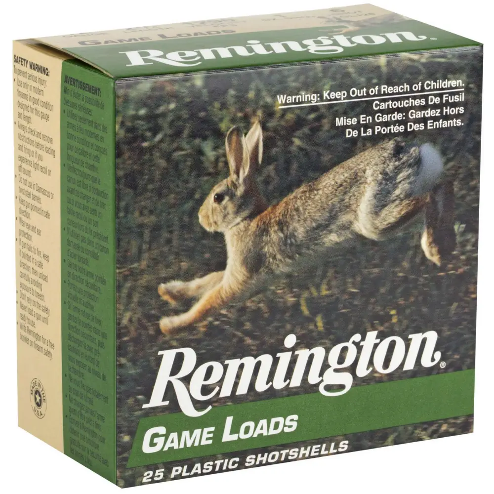 Remington Game Loads 12GA 2-3/4 1OZ 6 Shot 25RD