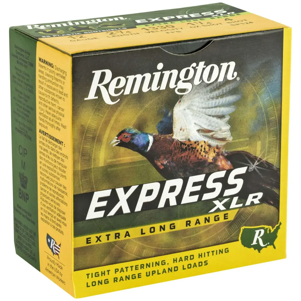 Remington Express Xlr 12GA 2.75 1-1/4OZ 4 Shot 25RD