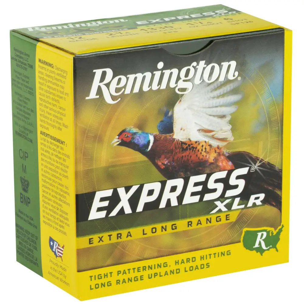 Remington Express 12GA 2.75 1-1/4OZ 6 Shot 25RD 10BX/CS