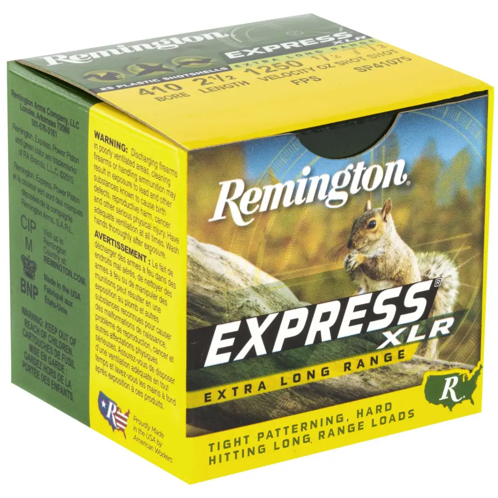 Remington Express Xlr 410GA 2-1/2IN 1/2OZ 7.5 Shot 25RD