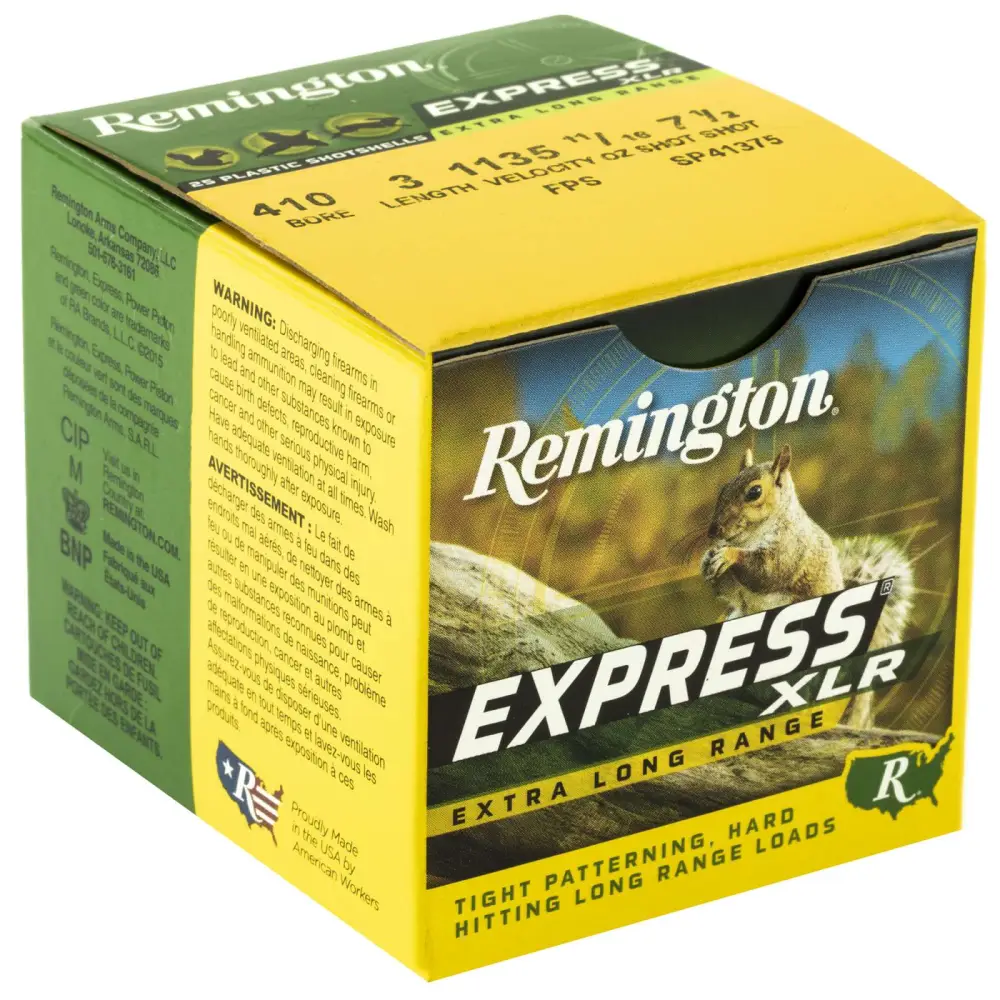 Remington Express Xlr 410GA 3 11/16OZ 7.5 Shot 25RD