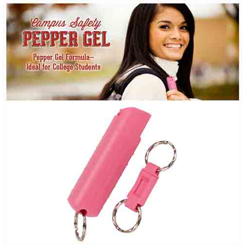 Sabre Red Campus Safety Pepper Gel 0.54OZ Pink