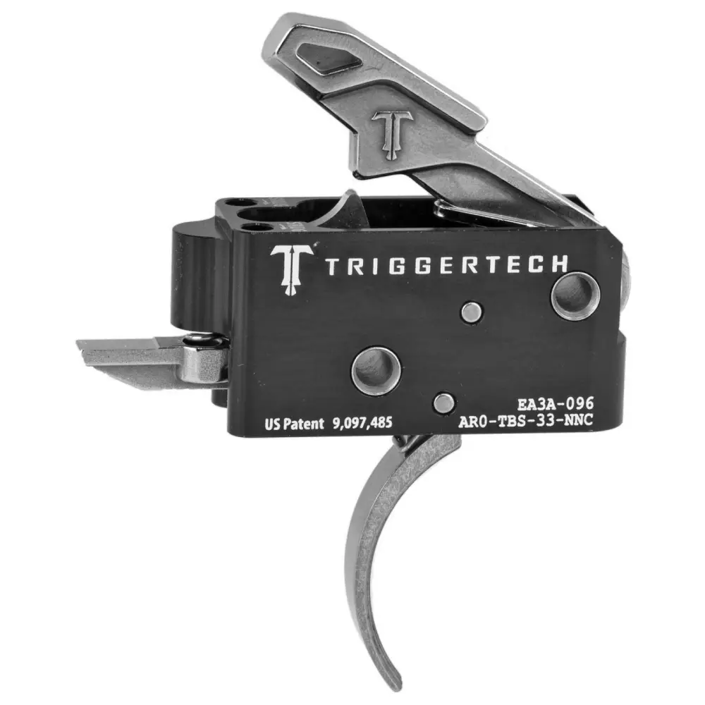 Trigger Tech AR15 Competitive Curved Two-stage Trigger 3.5 Lb