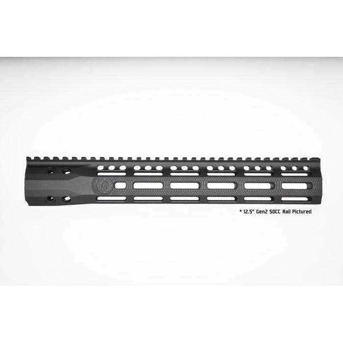 Troy GEN2 Socc Battlerail 15.125 Black M-lok Compatible Low Profile