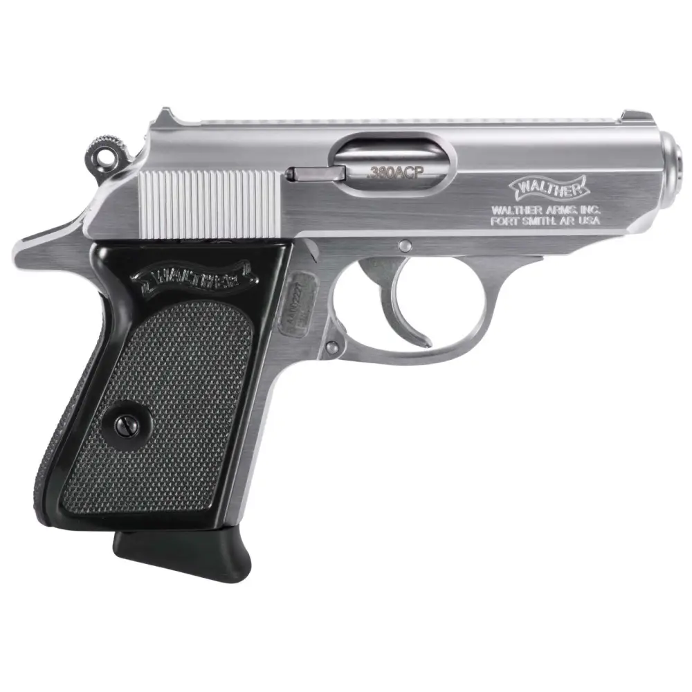 Walther Ppk .380 Acp 6+1 Stainless 3.3 Barrel