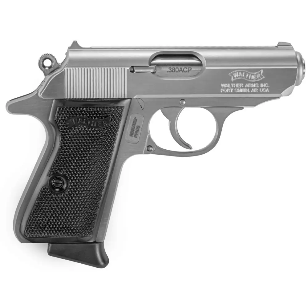 Walther Ppk/s .380 Acp 7+1 Stainless