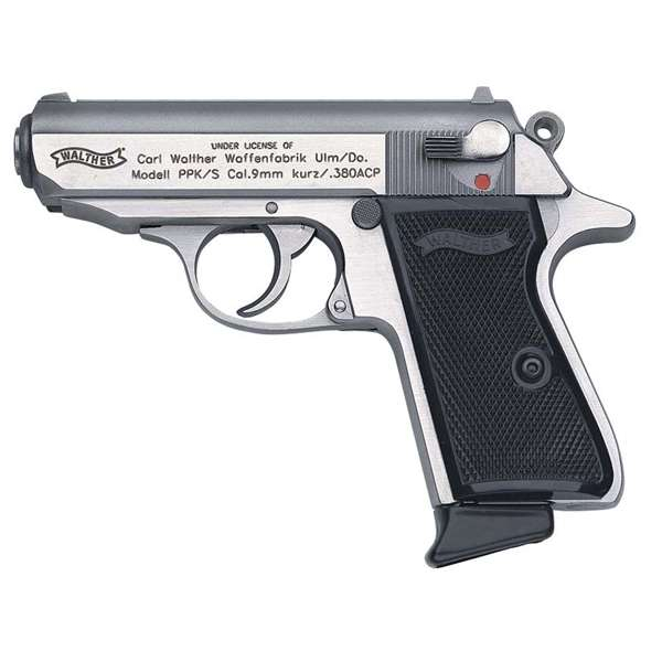 Walther Ppk/s .380 Acp 7+1 Stainless
