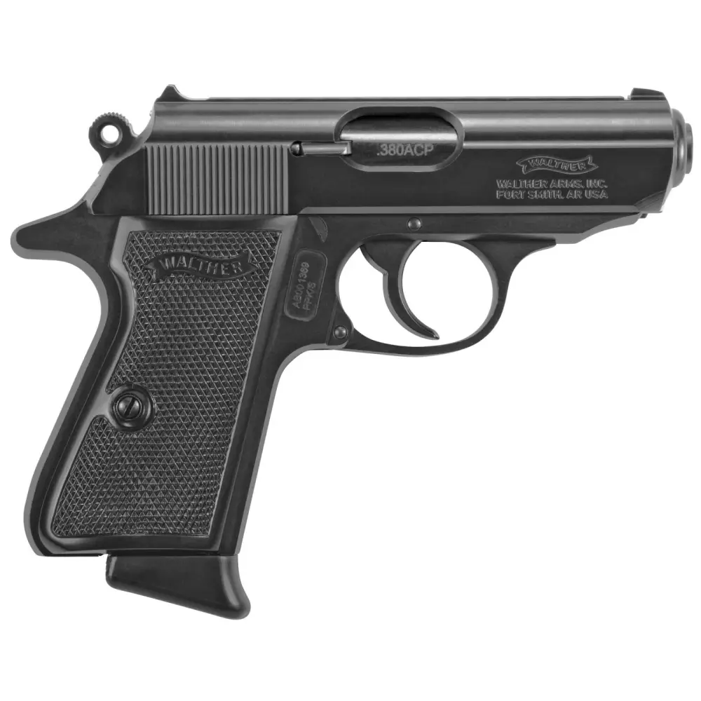 Walther Ppk/s .380 Acp 7+1 Black 3.3 Barrel