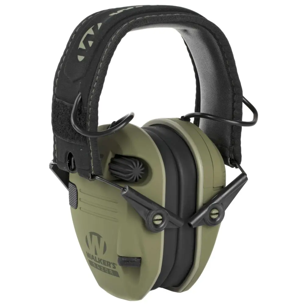 Walker’s Razor Slim Electronic Muff Od Green Patriot