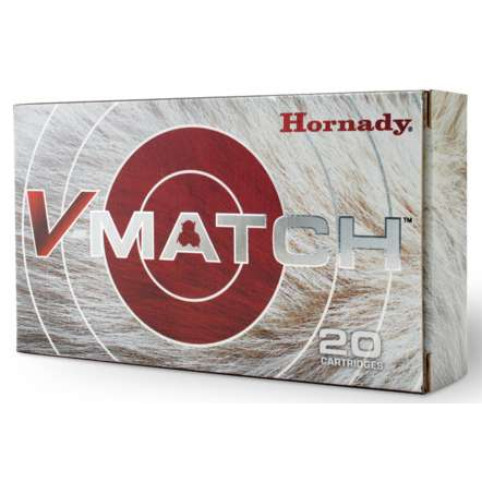 Hornady V-match 6.5 Creedmoor 100GR Eld-vt 20RD