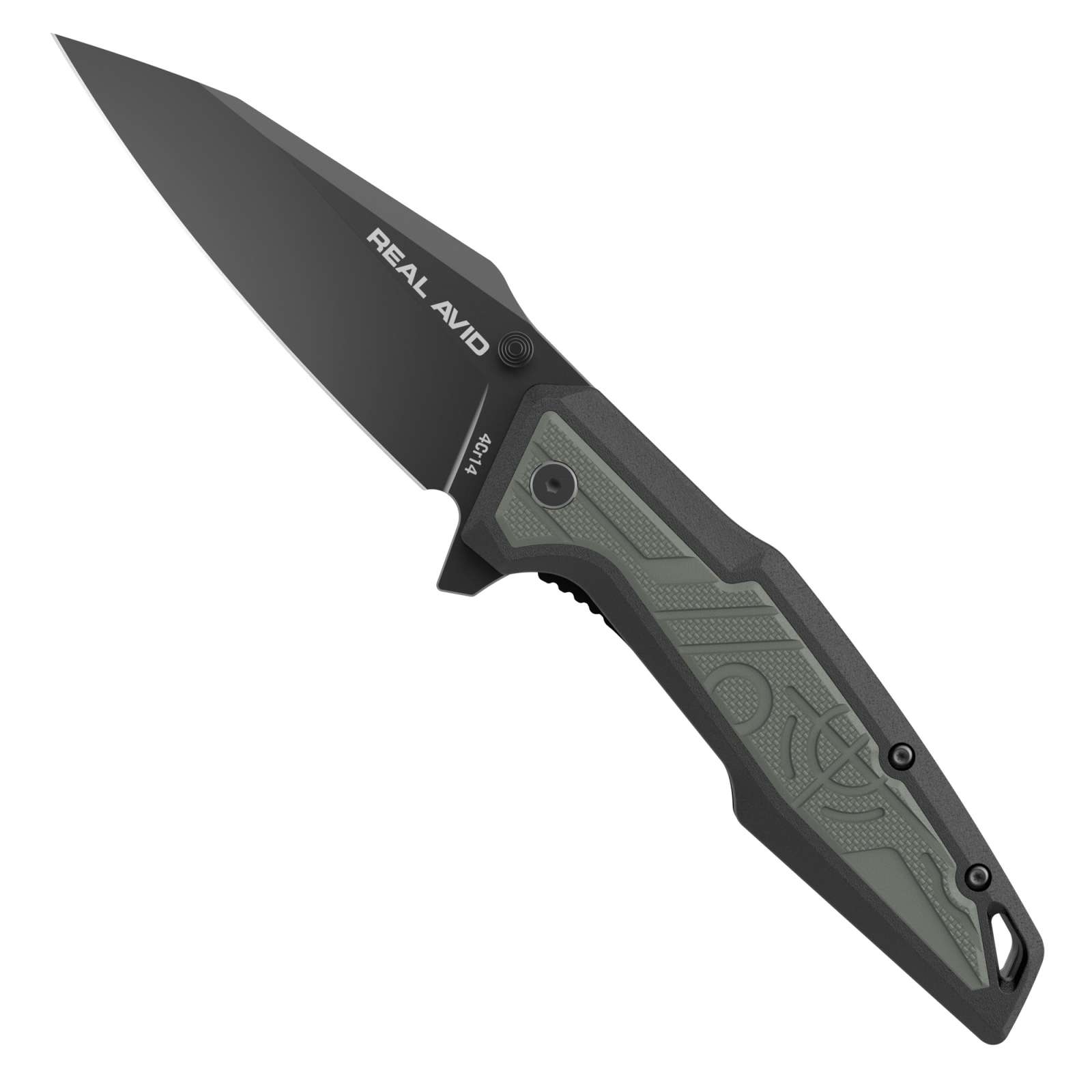 Real Avid RAV-1 Knife 3.25 in Green/black