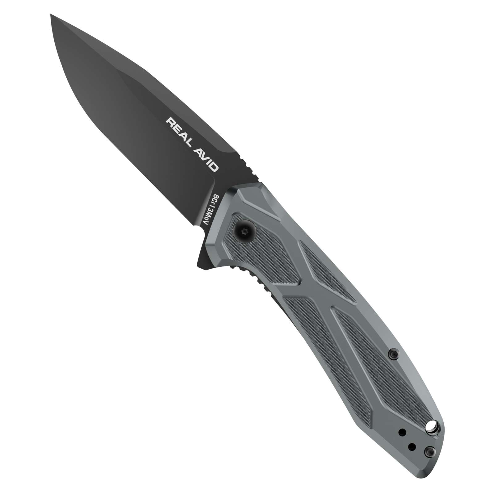 Real Avid RAV-2 Knife 3.25 Blue Assisted Folding