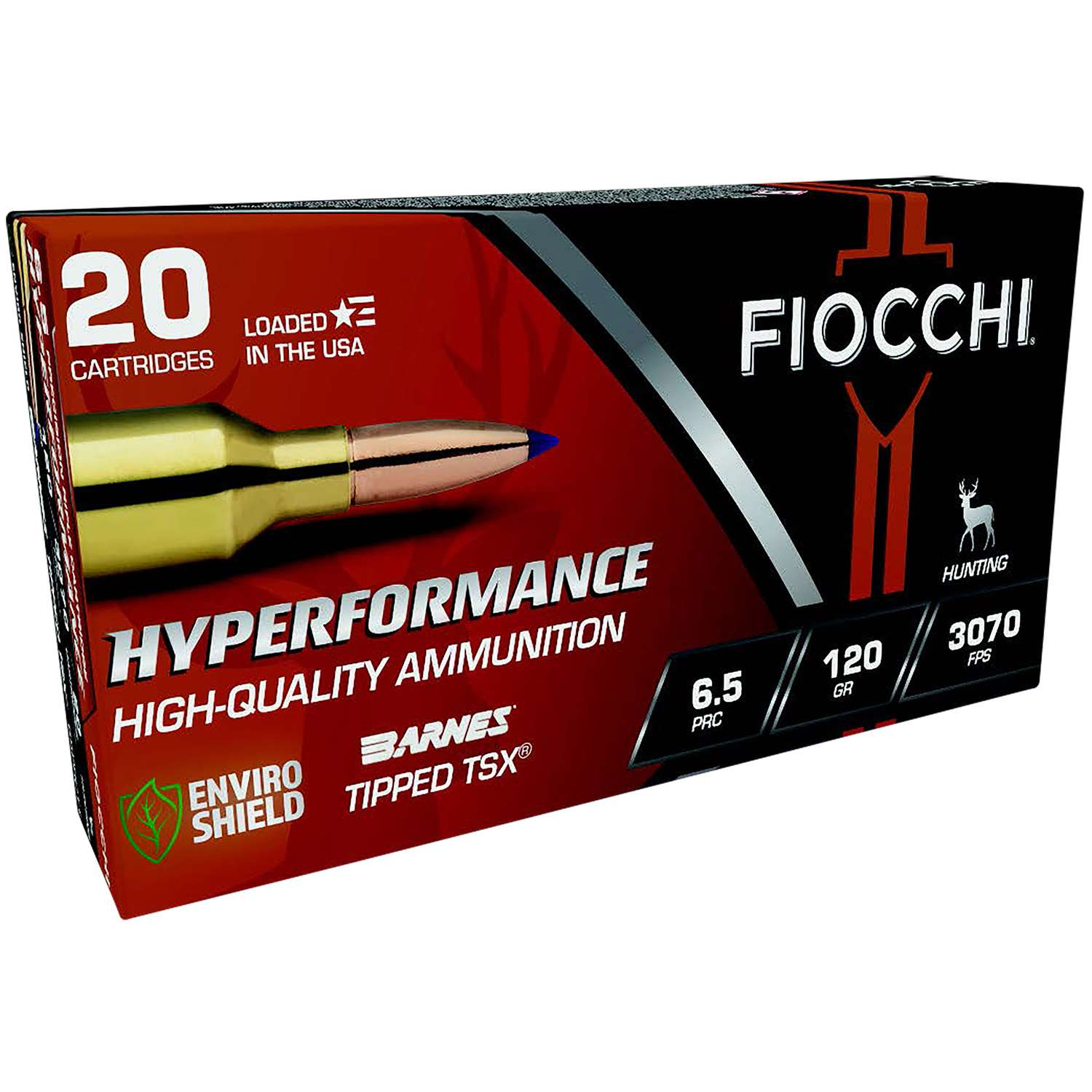 Fiocchi 6.5 Prc 120GR Barnes Ttsx 20-RD