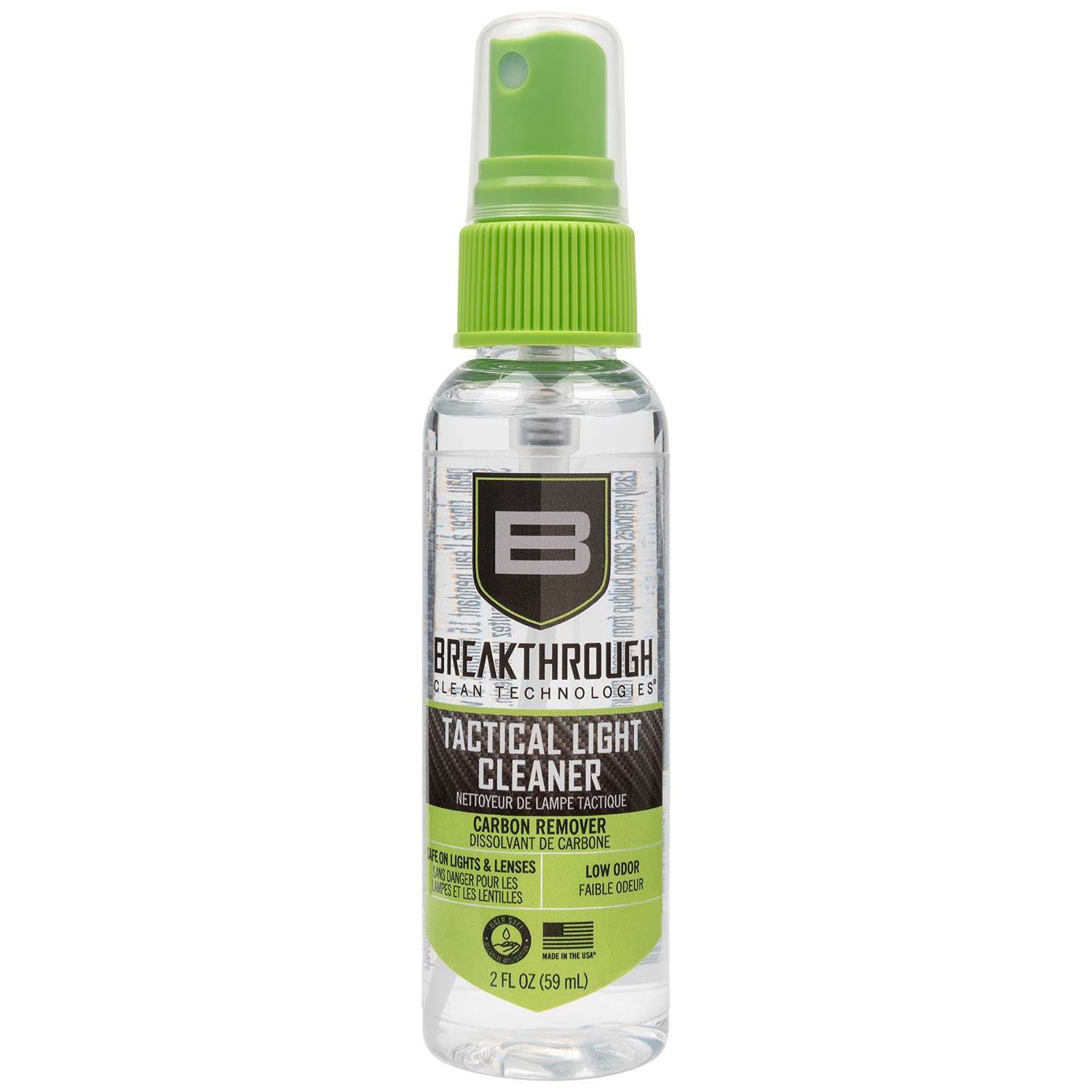 Breakthrough Clean Tactical Light Cleaner 2OZ Pump Spray