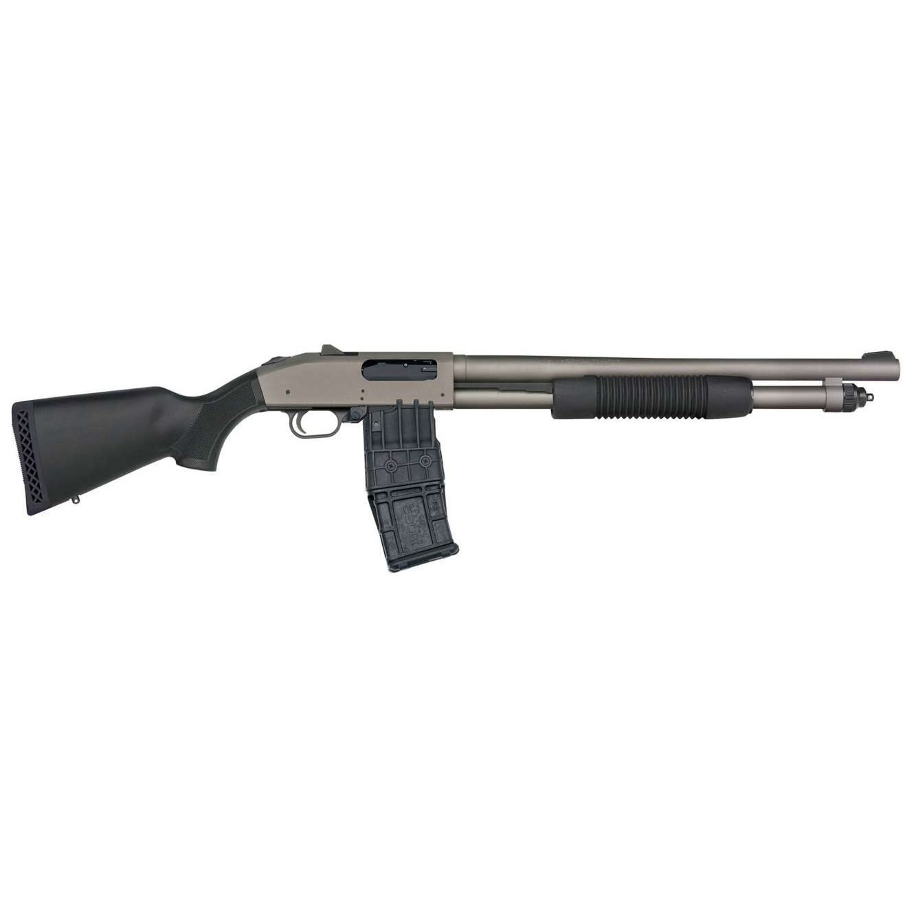 Mossberg 590M 12GA 10+1 18.5 Tungsten Gray Cerakote Shotgun
