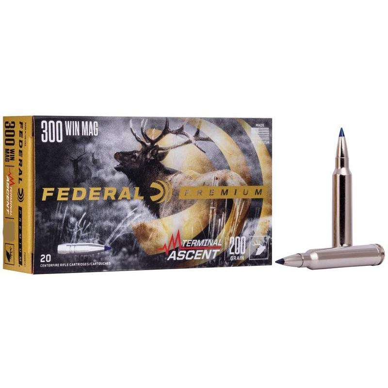 Federal 300 Win Mag 175GR Terminal Ascent 20RD