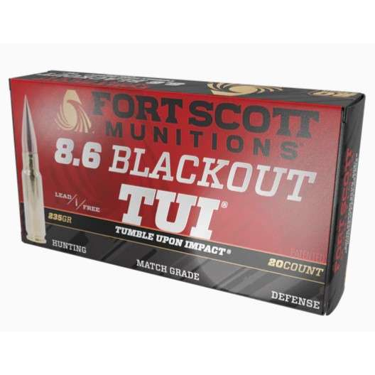 Fort Scott Munitions 8.6 Blackout Tui 235GR 20-RD