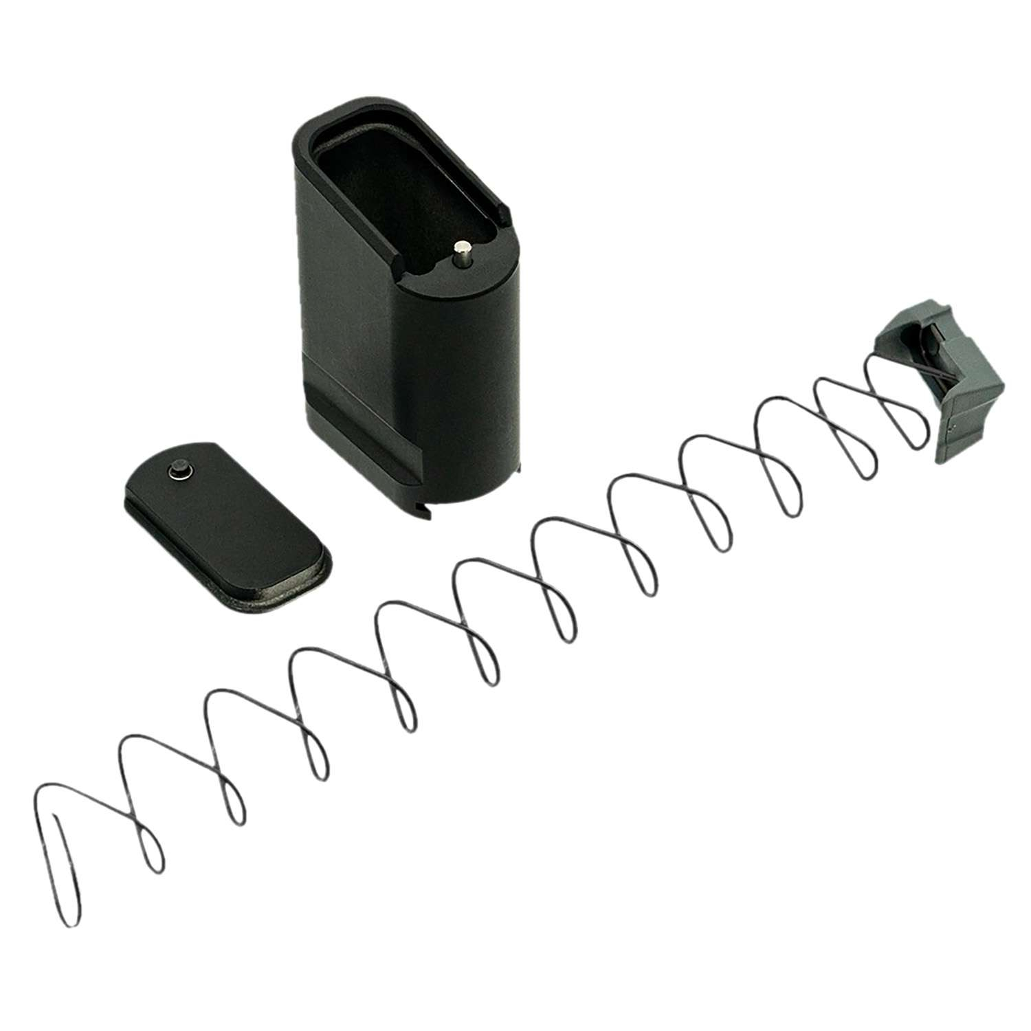 Shield Arms S15 +10 Mag Extension - Nitrocarb - Black