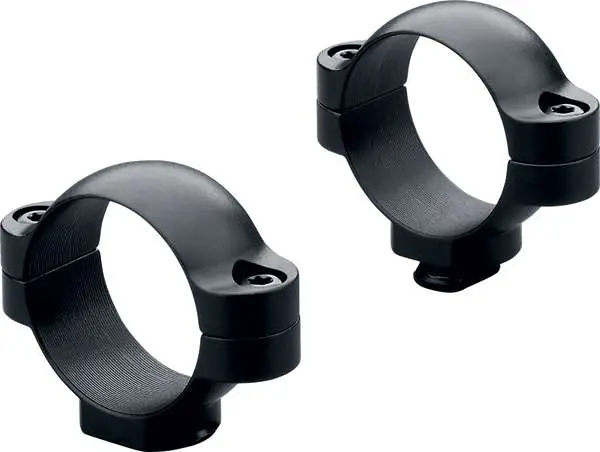 Leupold Standard 1 Scope Rings Medium Gloss Black