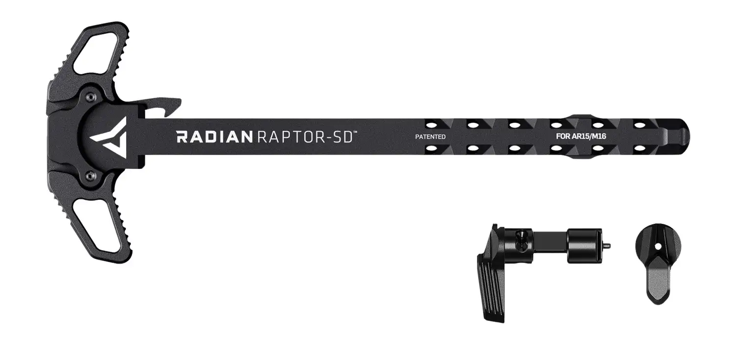 Radian R0939 Combo Raptor Sd Charging Handle 45/90 Black