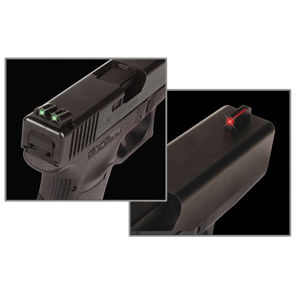 Truglo Fiber Optic Handgun Sight Set for Glock