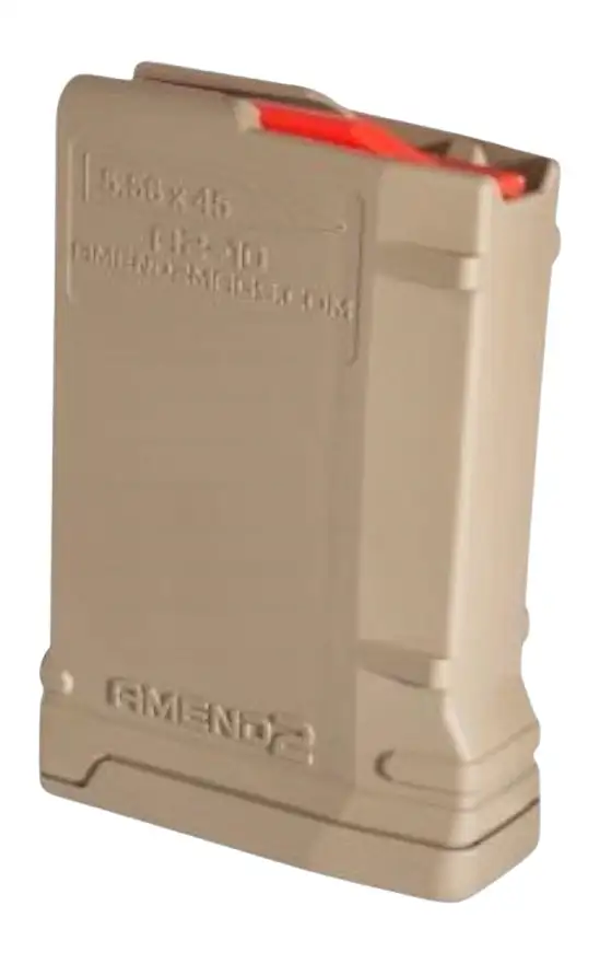 AMEND2 AR-15 5.56MM 10RD Polymer Magazine Coyote Brown