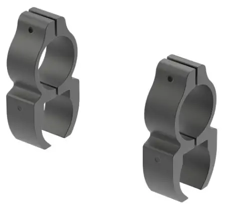 Leupold Rifleman GEN2 1 .22 Rf See-thru Rings Matte Black