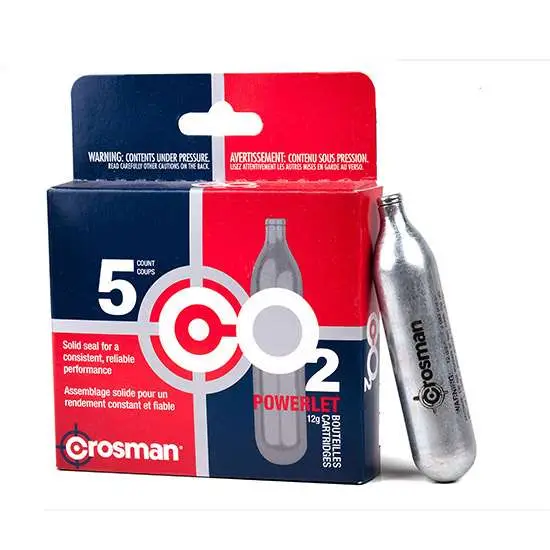 Crosman CO2 Powerlets 12 Gram 5 Pack