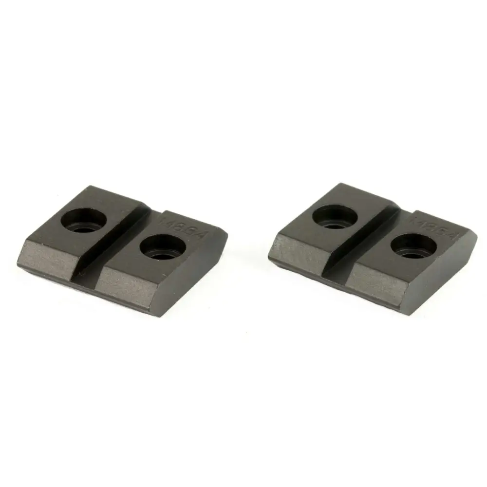 Warne Maxima 2 Piece Steel Base for Marlin Lever Actions Matte Black