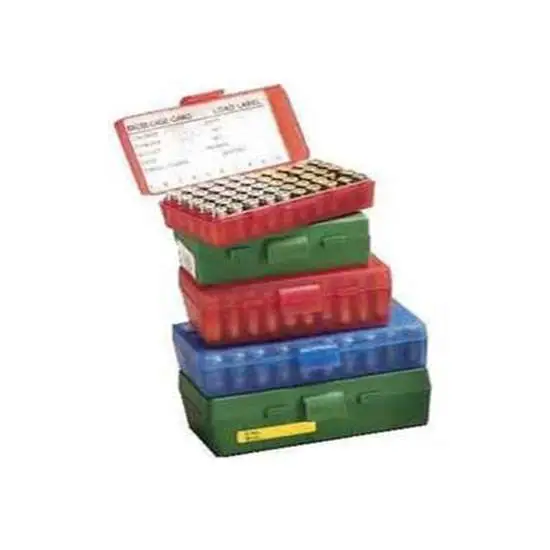 Mtm Case Guard Flip-top Ammo Box 38/357 50RD Green
