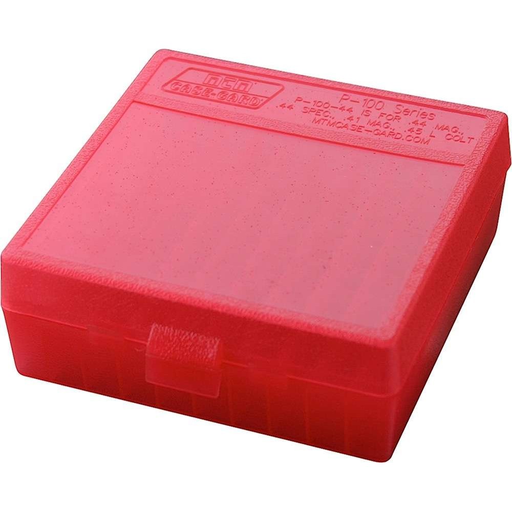 Mtm Case Gard P-100 Flip-top Box 100RD Red 41-45C