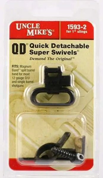 Uncle Mikes Qd 115 SG-2 Swivel 12GA .800-.850 Black