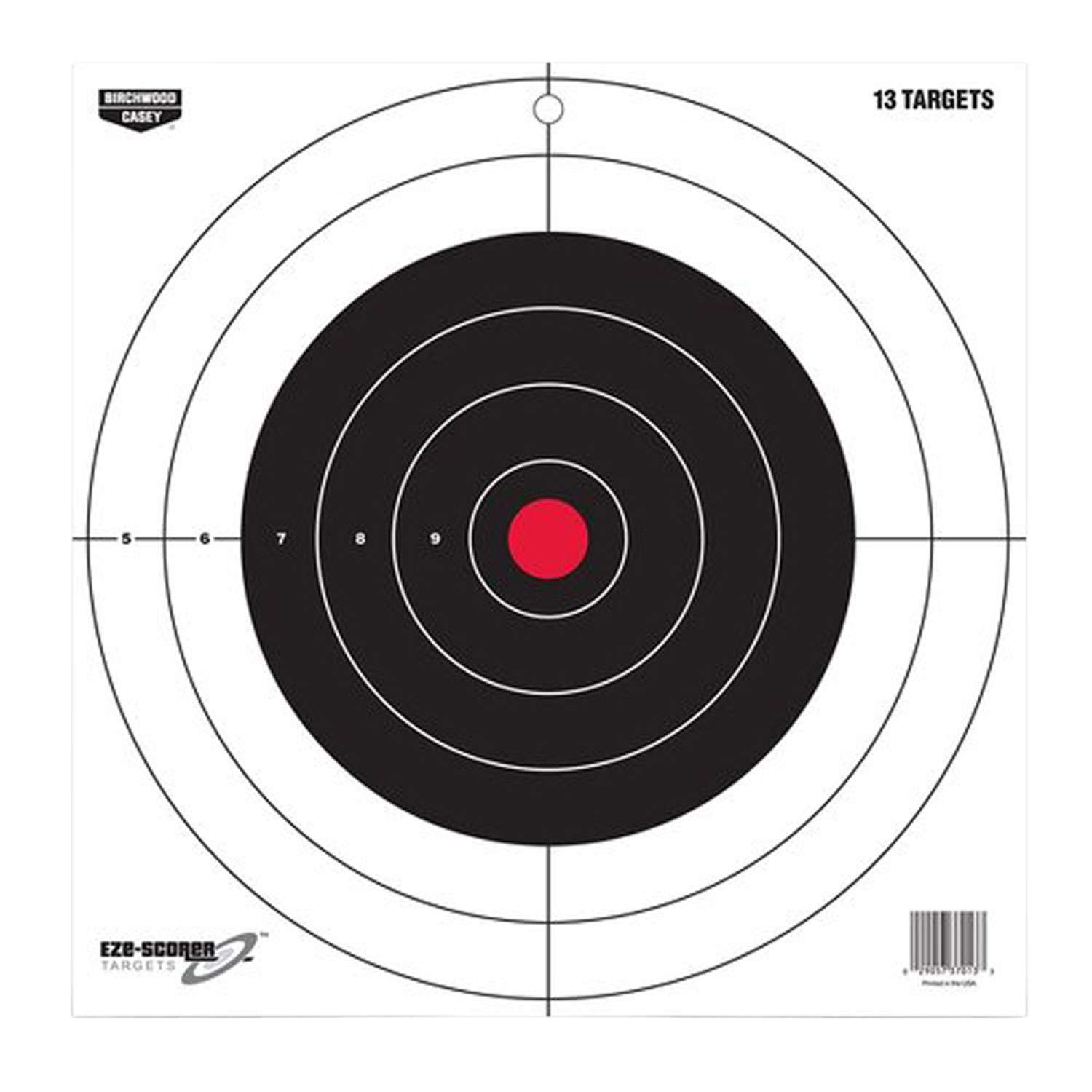 Birchwood Casey Eze-scorer 12 Bullseye Paper Target - 13 Pack