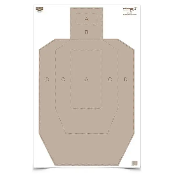 Birchwood Casey Eze-scorer 23X35 Ipsc Practice Paper 5 Pack