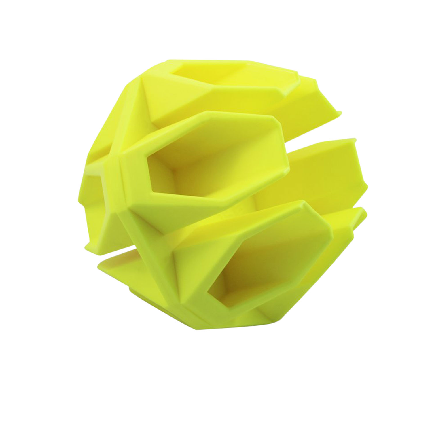 Birchwood Casey Ground Strike Hex Target Ball Yellow