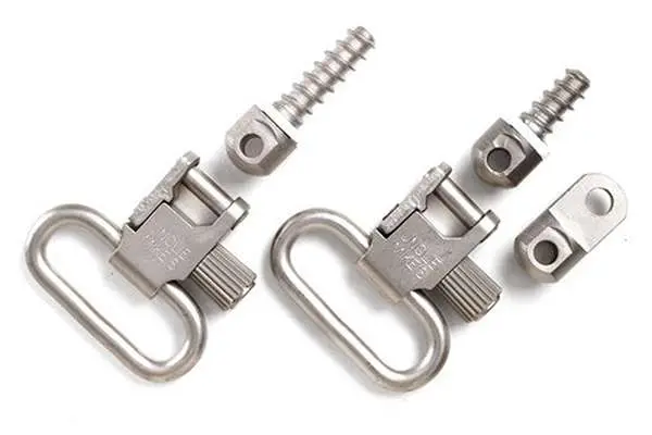 Uncle Mikes Qd Sling Swivels Nickel Ruger 10/22 3 & 1