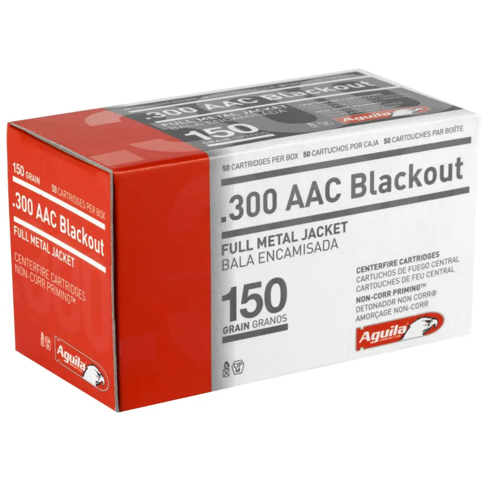 Aguila 300 Blackout 150GR Fmjbt 50RD
