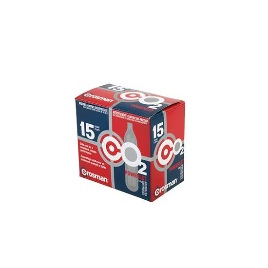 Crosman Powerlet 12G CO2 Cartridges 15CT