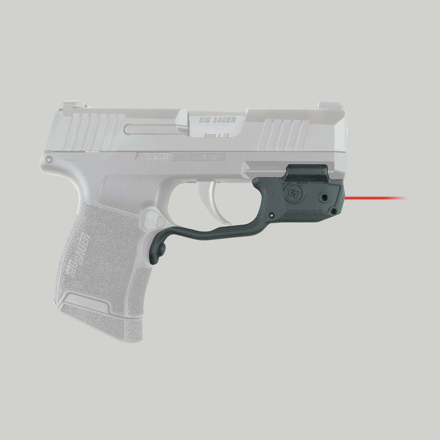 Crimson Trace Laserguard Sig Sauer P365 Red