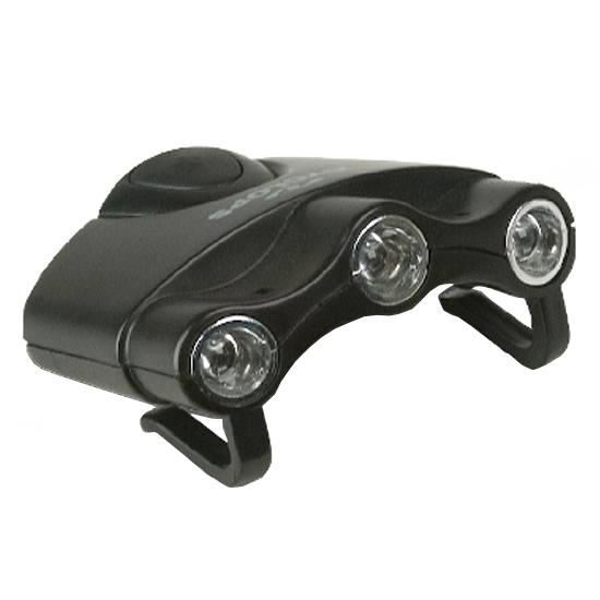 Cyclops Orion Hat Clip Light With 3 Led Colors