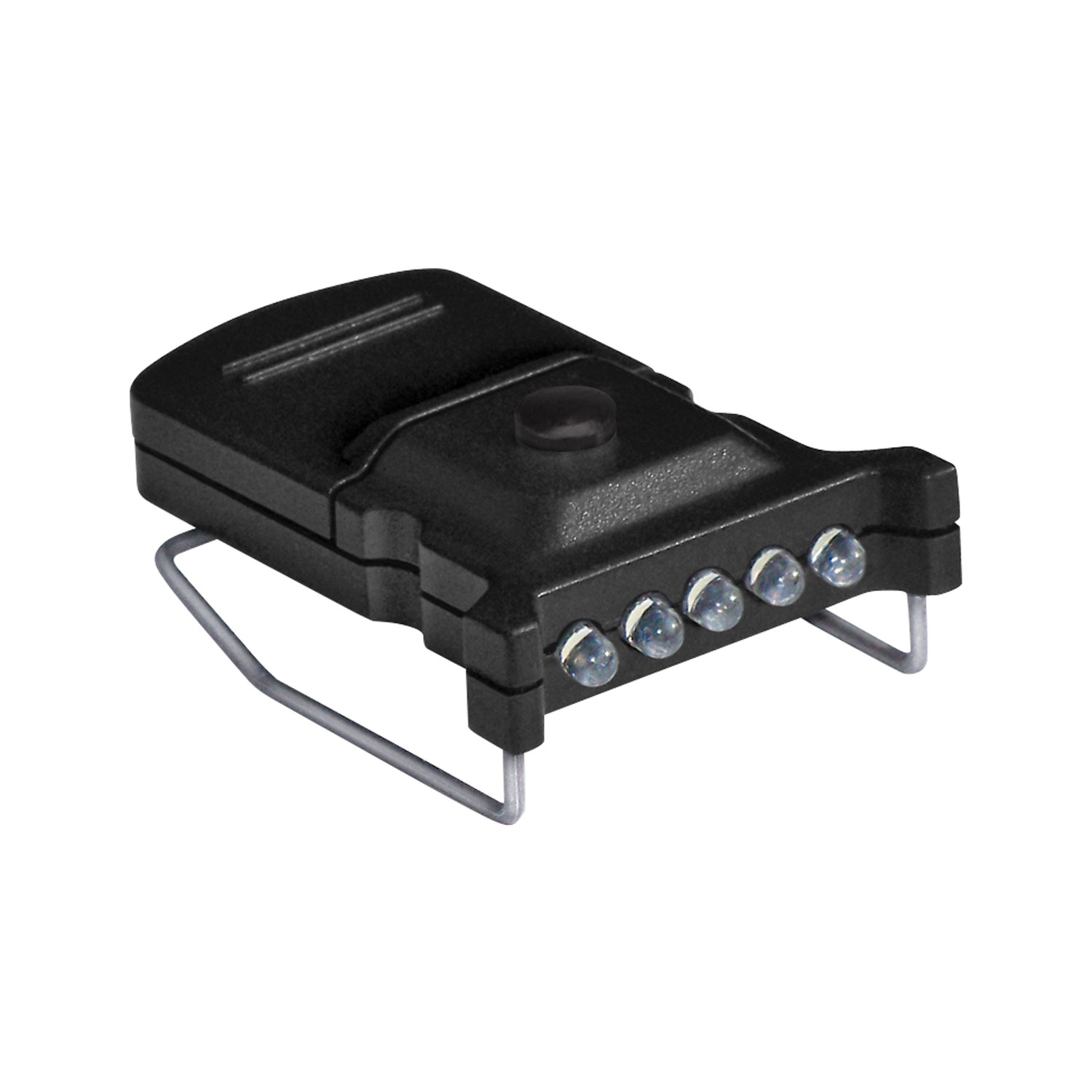 Gsm Cyclops Micro Hat Clip Light - 5 Led Bulbs - Black