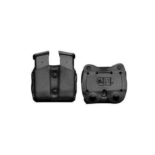 Desantis Double Mag Pouch Ambi Glock 43 Black