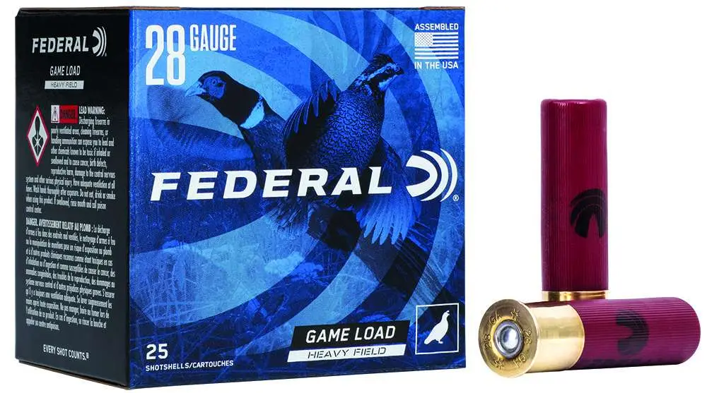 Federal Game-shok Heavy Field 28GA 2-3/4 1 Oz 6 Shot 25RD