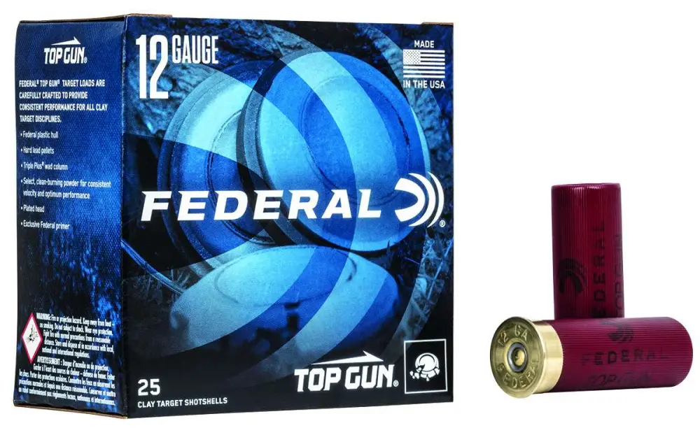 Federal Top Gun 12GA 2-3/4 1-1/8OZ 8 Shot 25RD