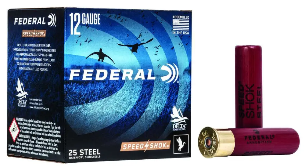 Federal Speed-shok 12GA 3.5 1-3/8 Oz 2 Shot 25 Rd