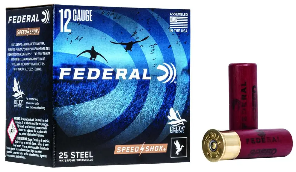 Federal Speed Shok Steel Ammo 12GA 3 1 1/8 Oz 25RD