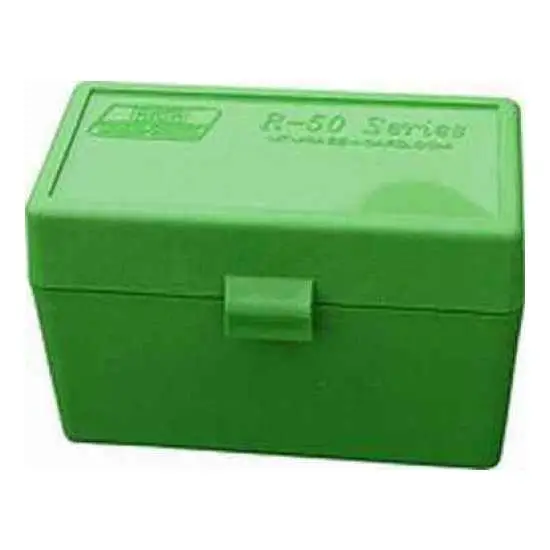 Mtm Case Gard Flip-top Ammo Box 50RD Green