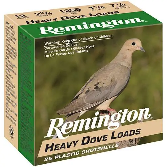 Remington Heavy Dove Loads 20GA 2.75 1OZ 25RD