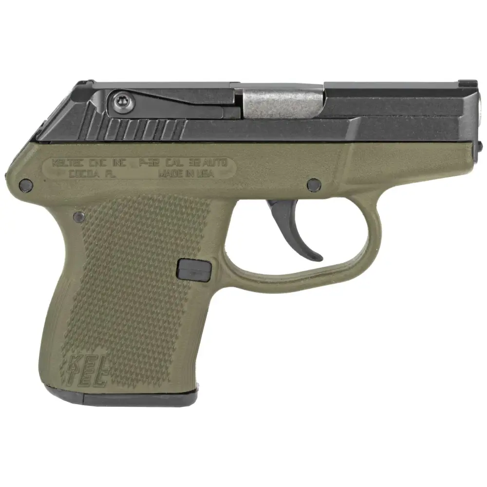 Kel-tec P32 32ACP 7+1 Od Green Polymer Frame